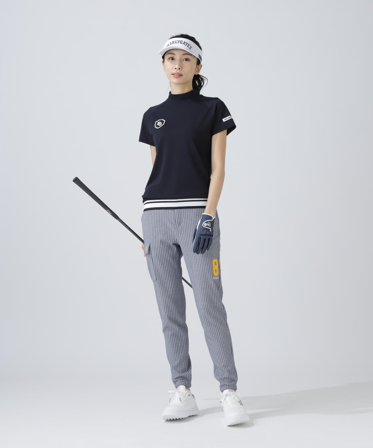 DRYMIXベアカノコ半袖ハイネックカットソー | PEARLY GATES（パーリー