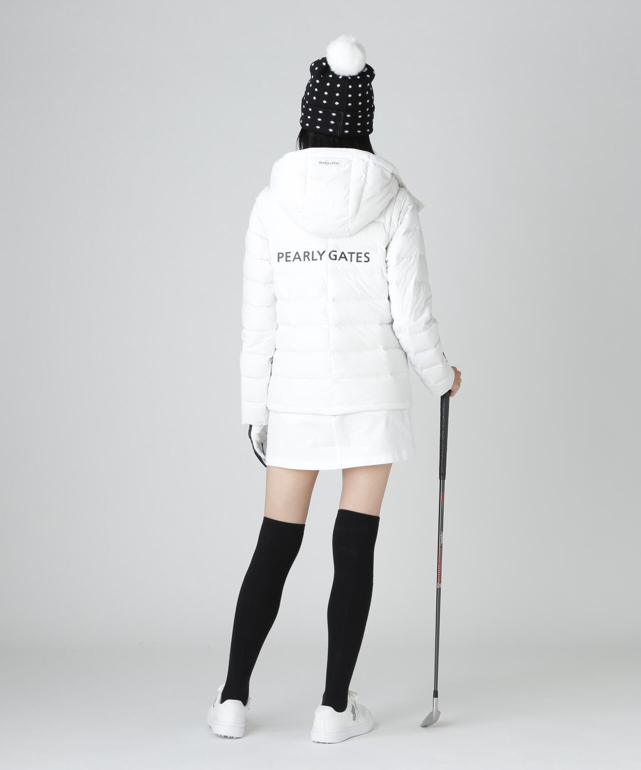 Nyストレッチタフタフーディダウンジャケット | PEARLY GATES