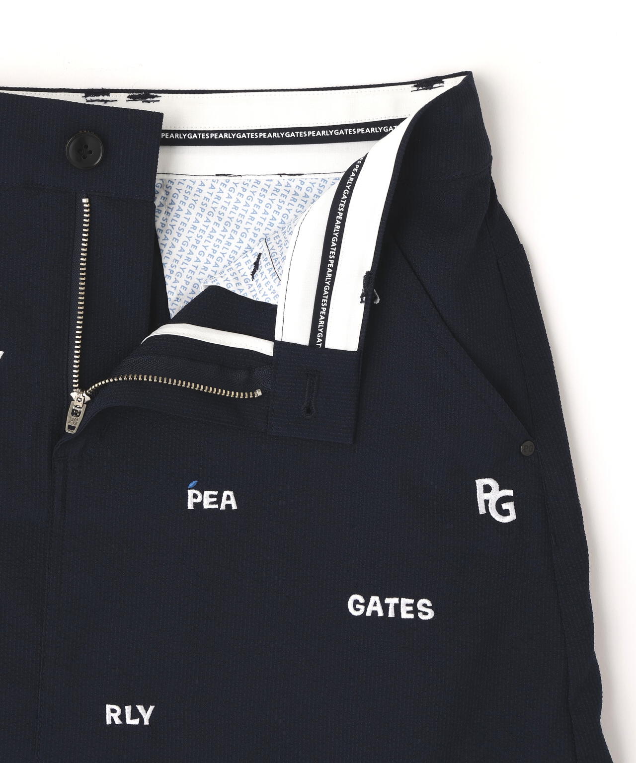 Peサッカーストライプスカート | PEARLY GATES（パーリーゲイツ