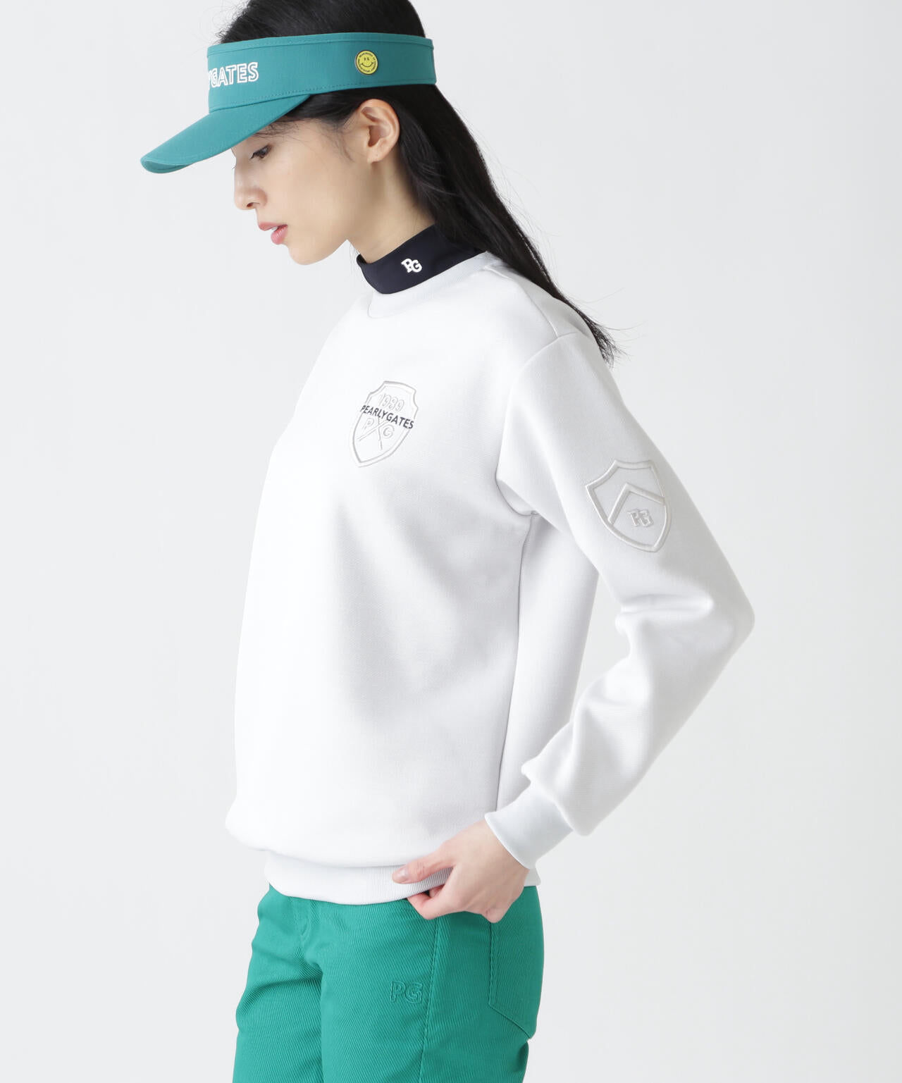 ダンボールクッションクルーネックカットソー | PEARLY GATES