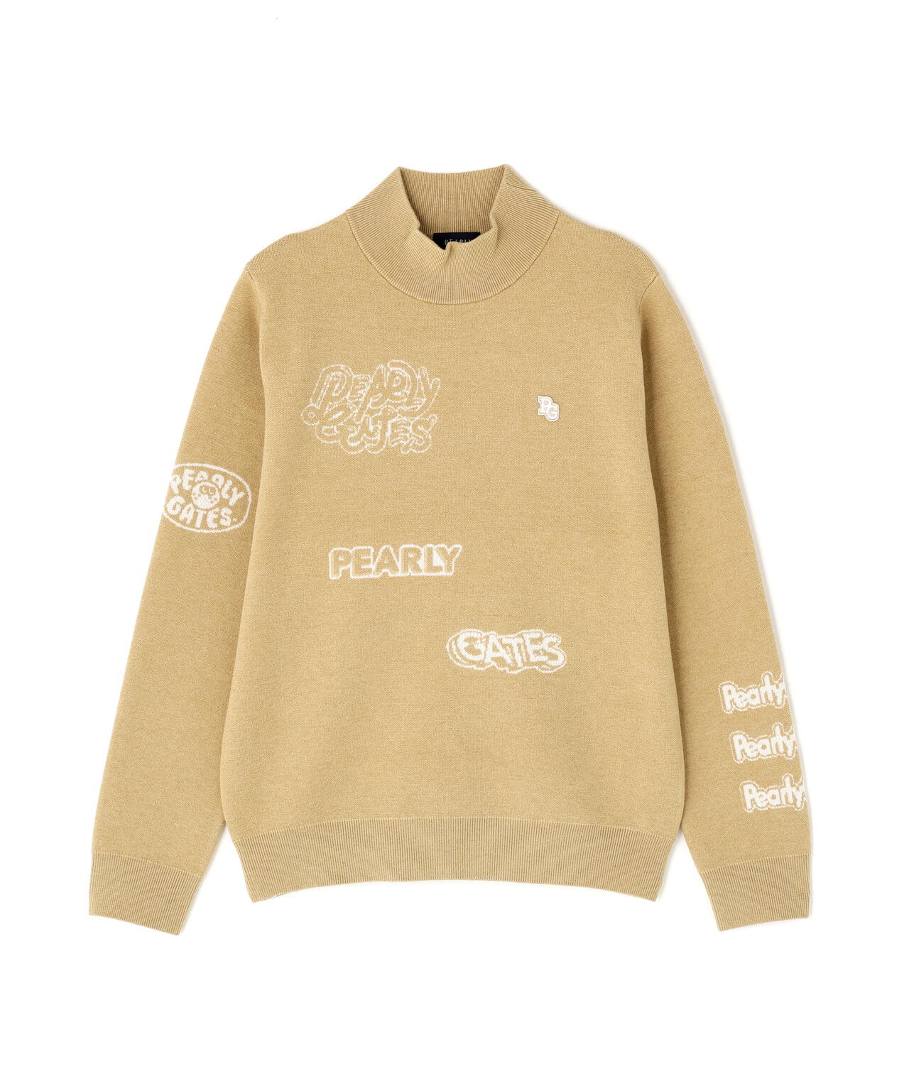 パーリーゲイツニットセーター ソフトタッチハイネックニット プル