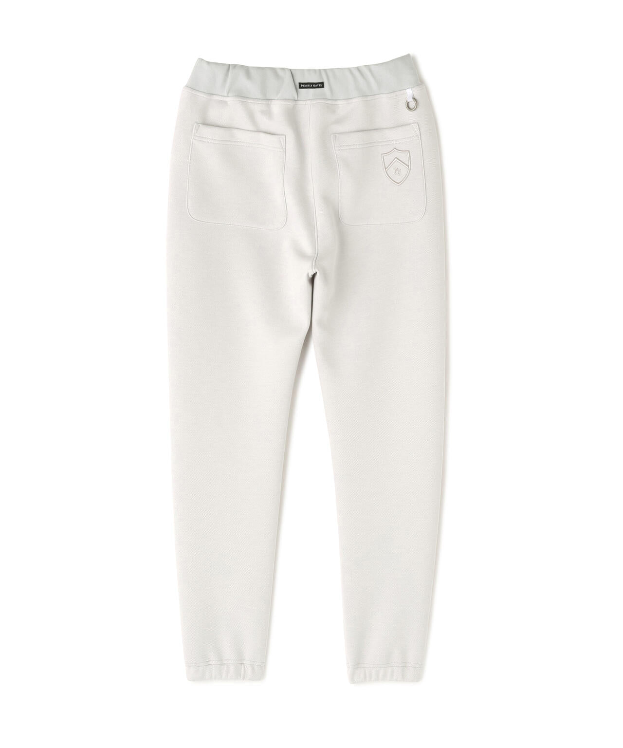 パーリーゲイツ】美品 ジョガーパンツ 花柄 ホワイト 1サイズ