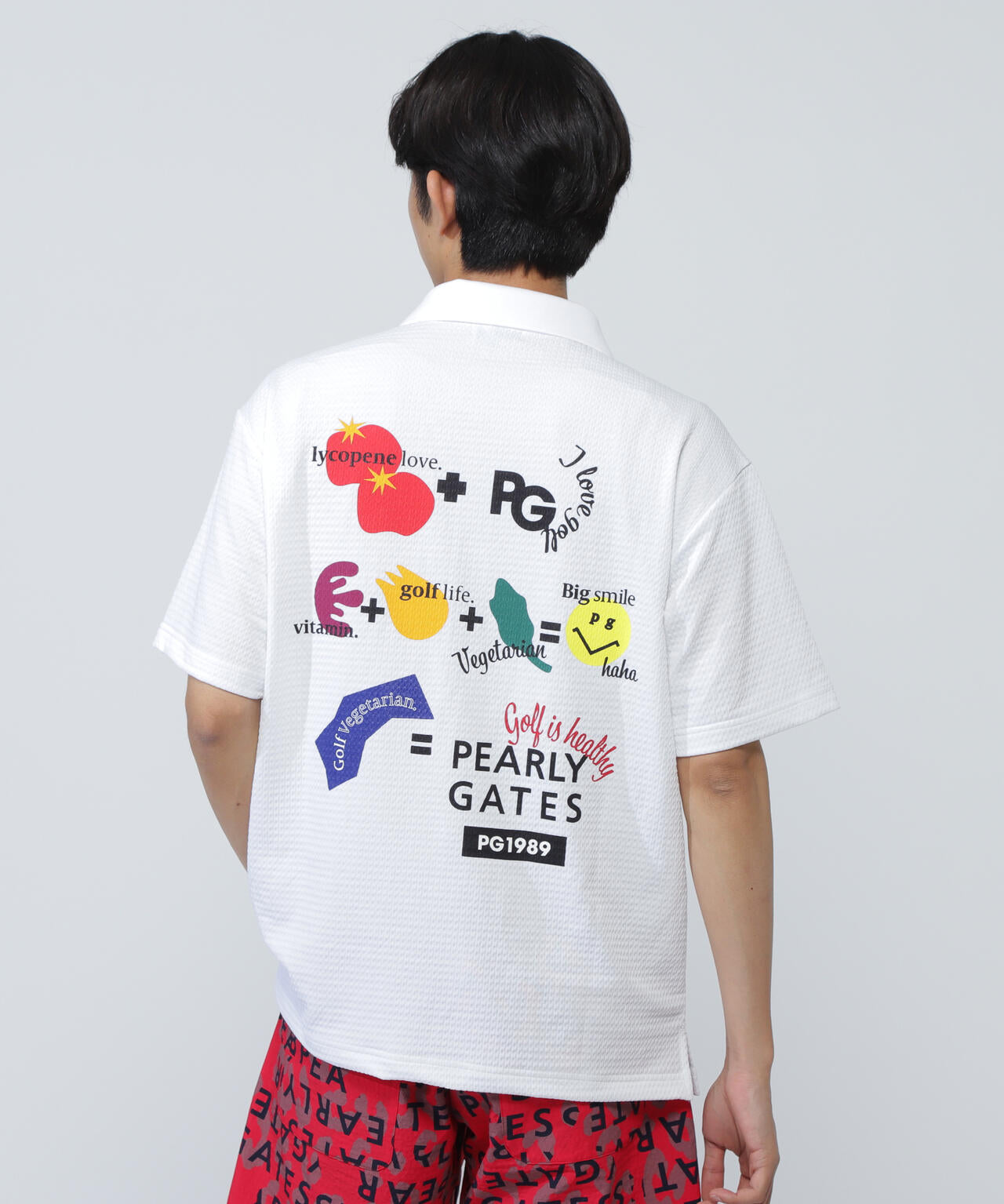 Pe格子サッカー半袖ポロシャツ | PEARLY GATES（パーリーゲイツ