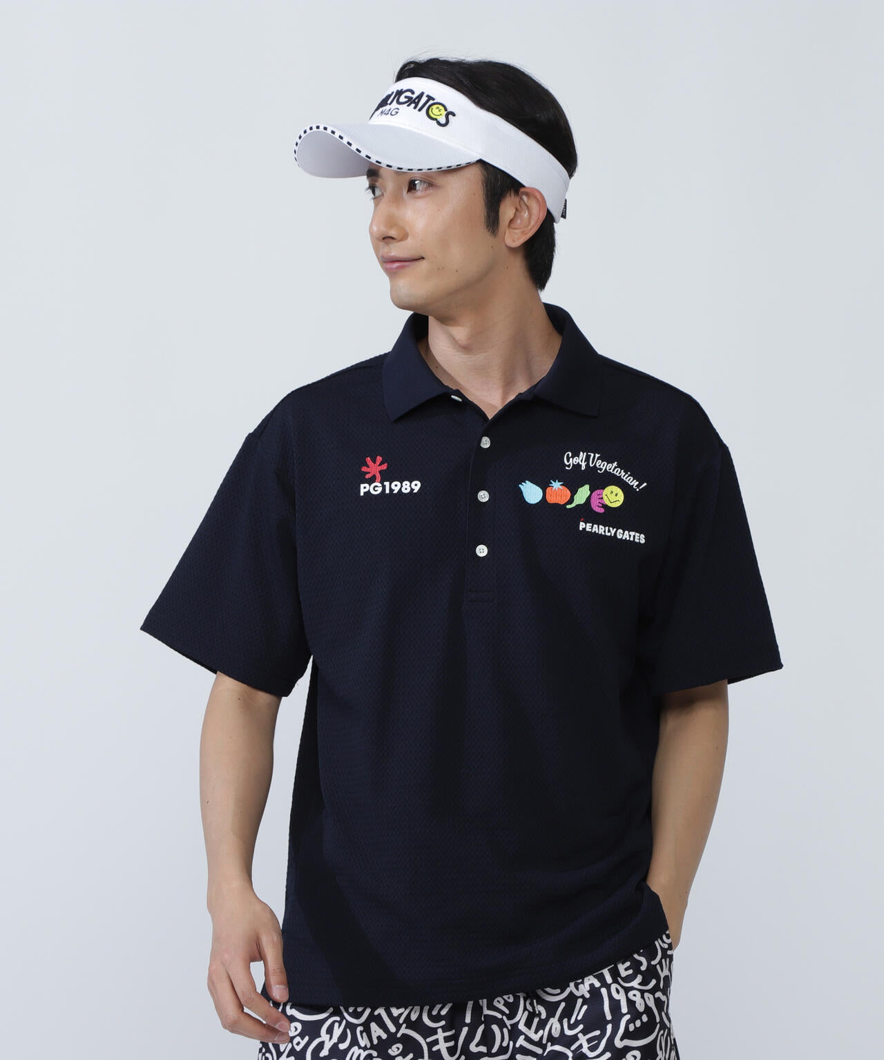 Pe格子サッカー半袖ポロシャツ | PEARLY GATES（パーリーゲイツ