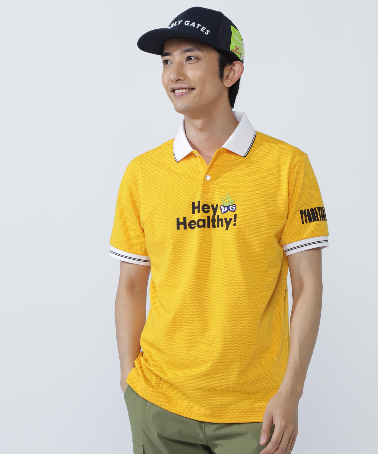 Peチェックサッカー半袖ポロシャツ | PEARLY GATES（パーリーゲイツ