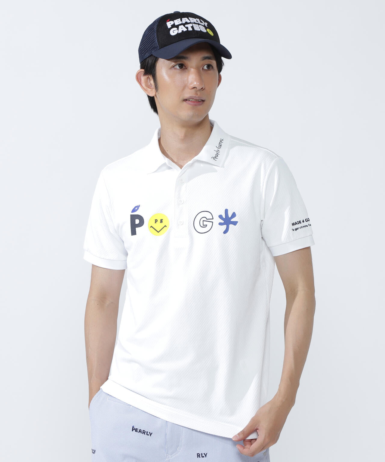 サッカーチェック半袖ポロシャツ | PEARLY GATES（パーリーゲイツ