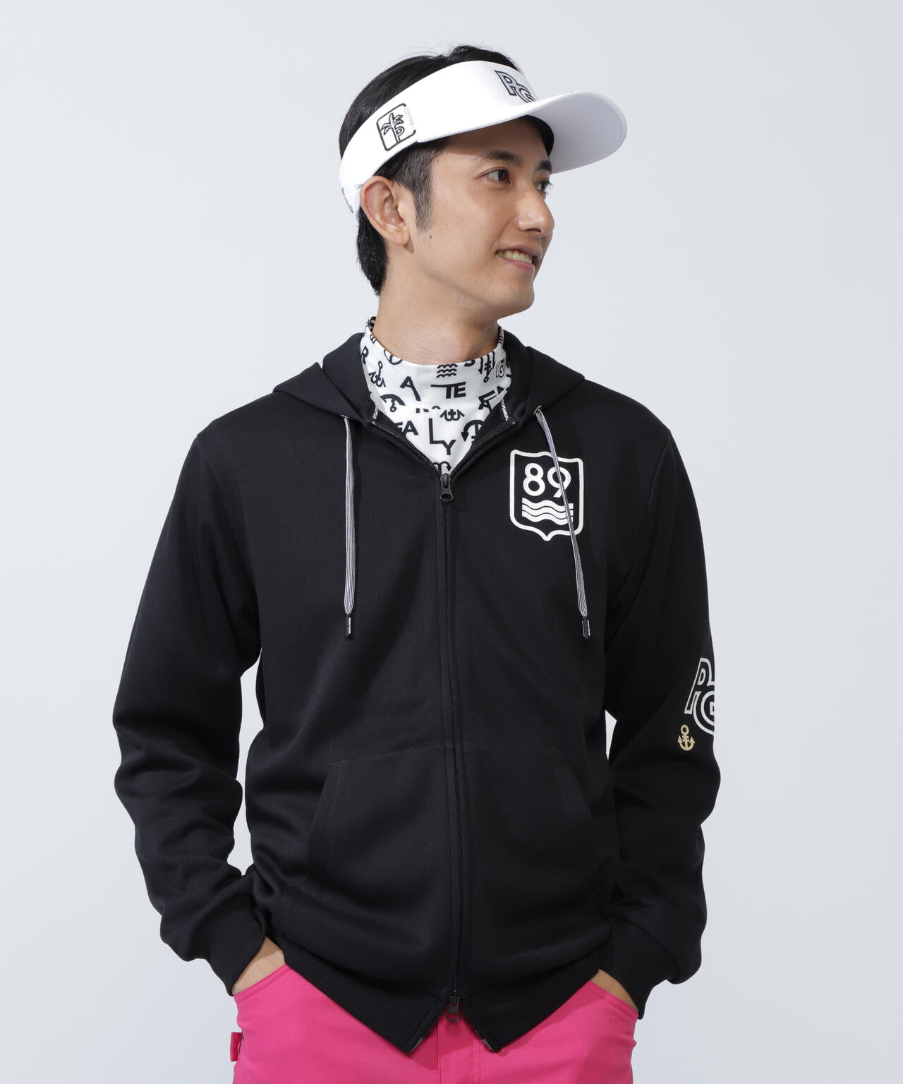 DRYMIX 裏鹿の子ライト フルジップフーディ | PEARLY GATES（パーリー