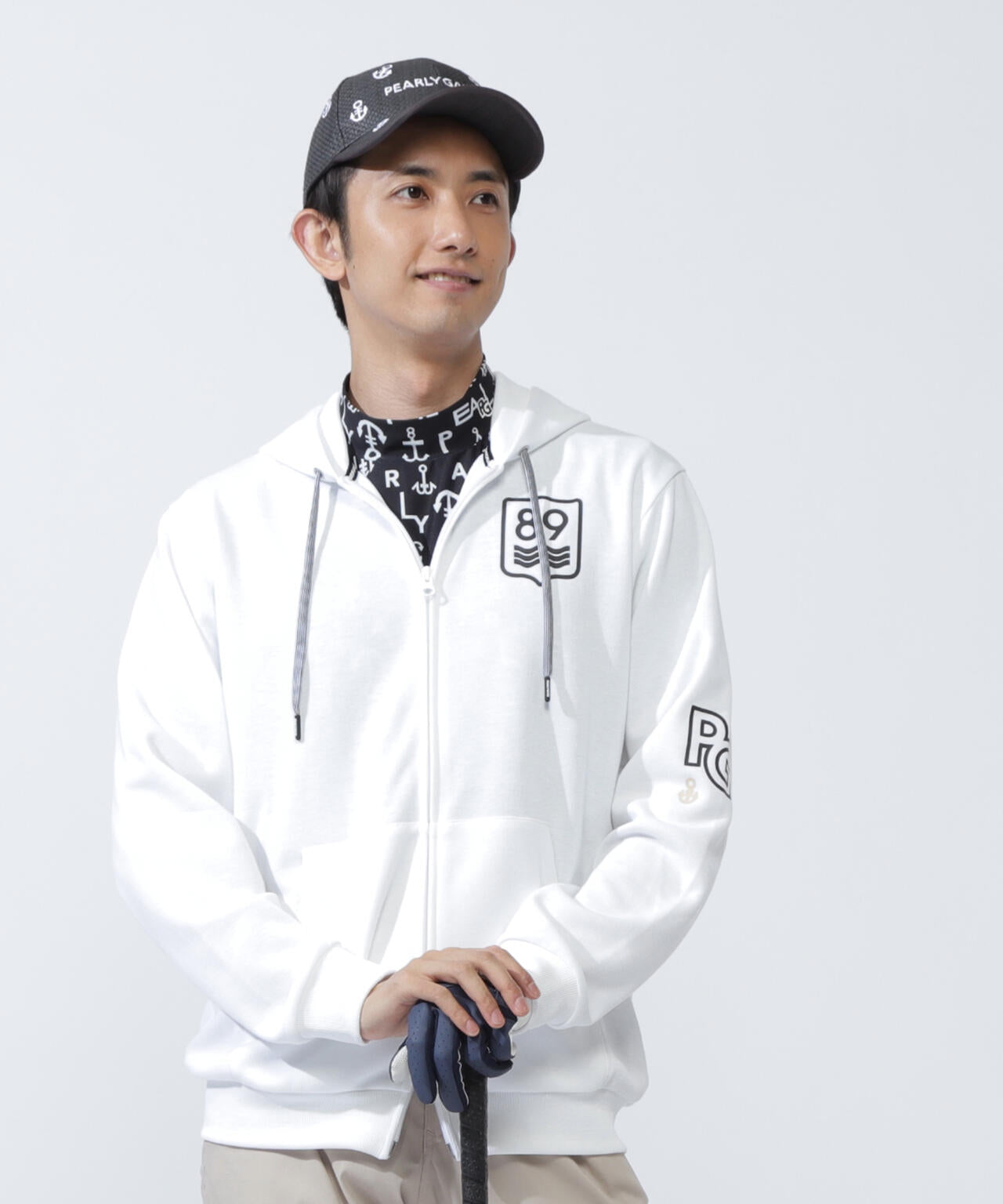 DRYMIX 裏鹿の子ライト フルジップフーディ | PEARLY GATES（パーリー