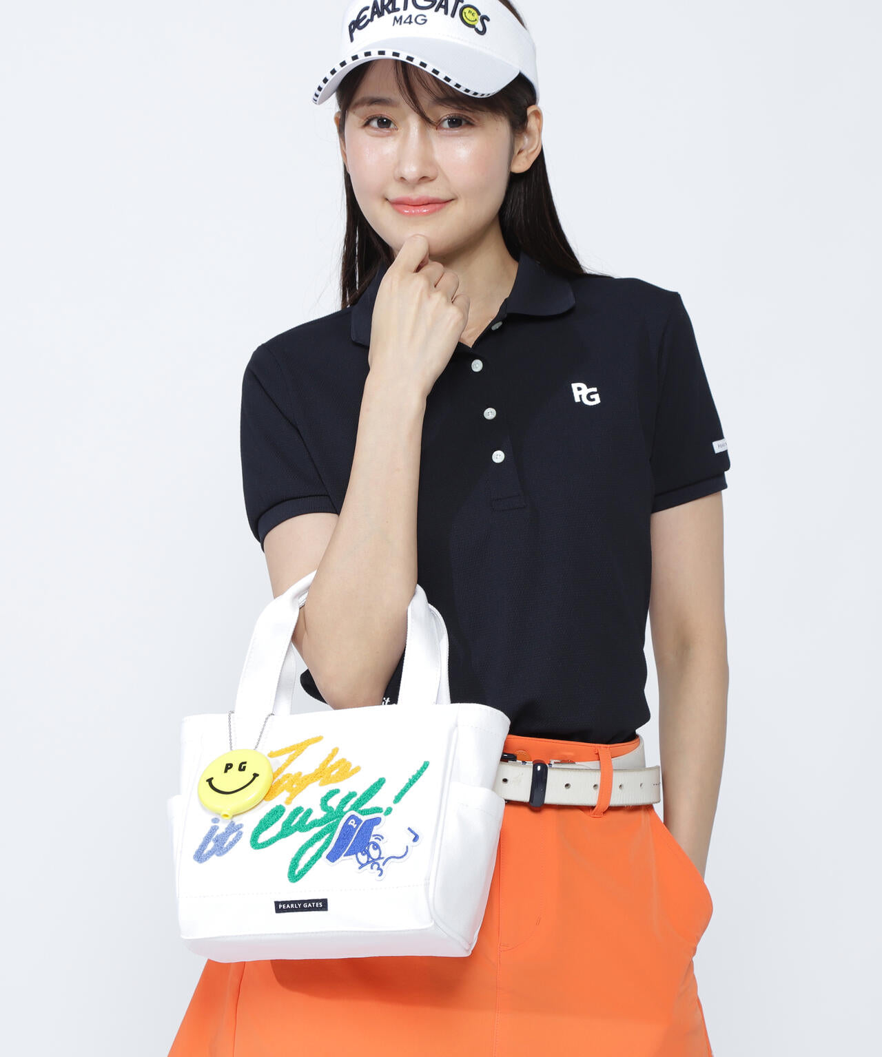 Take it Easy & BALLくん帆布カートバッグ (UNISEX) | PEARLY GATES