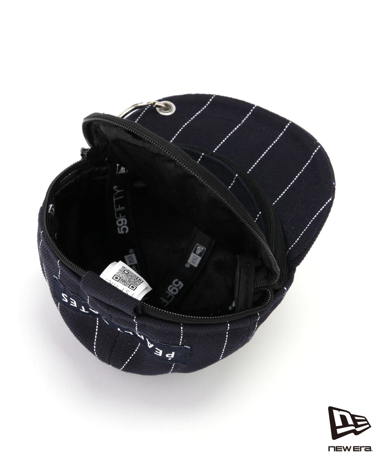 NEW ERA × PG】コラボ ピンストライプ柄ボールポーチ (UNISEX