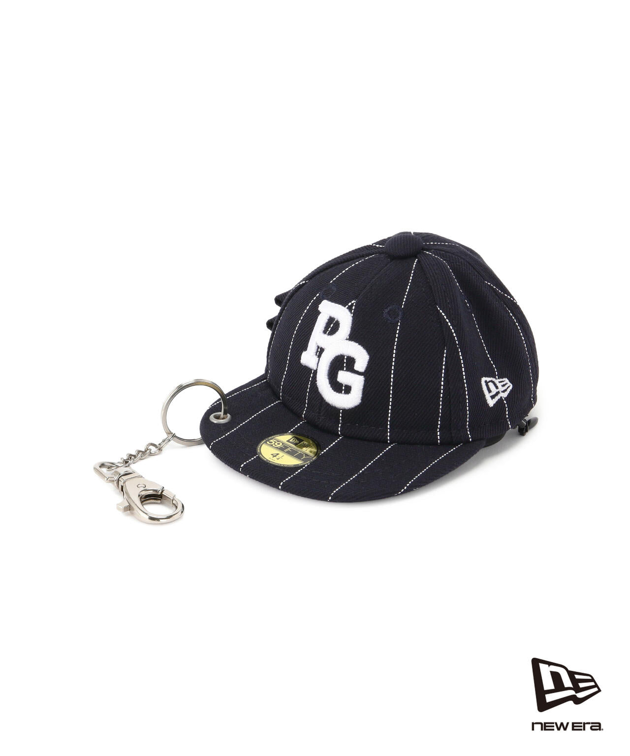 NEW ERA × PG】コラボ ピンストライプ柄ボールポーチ (UNISEX