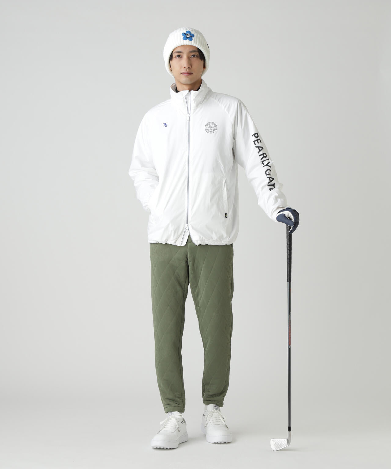 Peミニリップ中綿ジップアップブルゾン | PEARLY GATES（パーリー