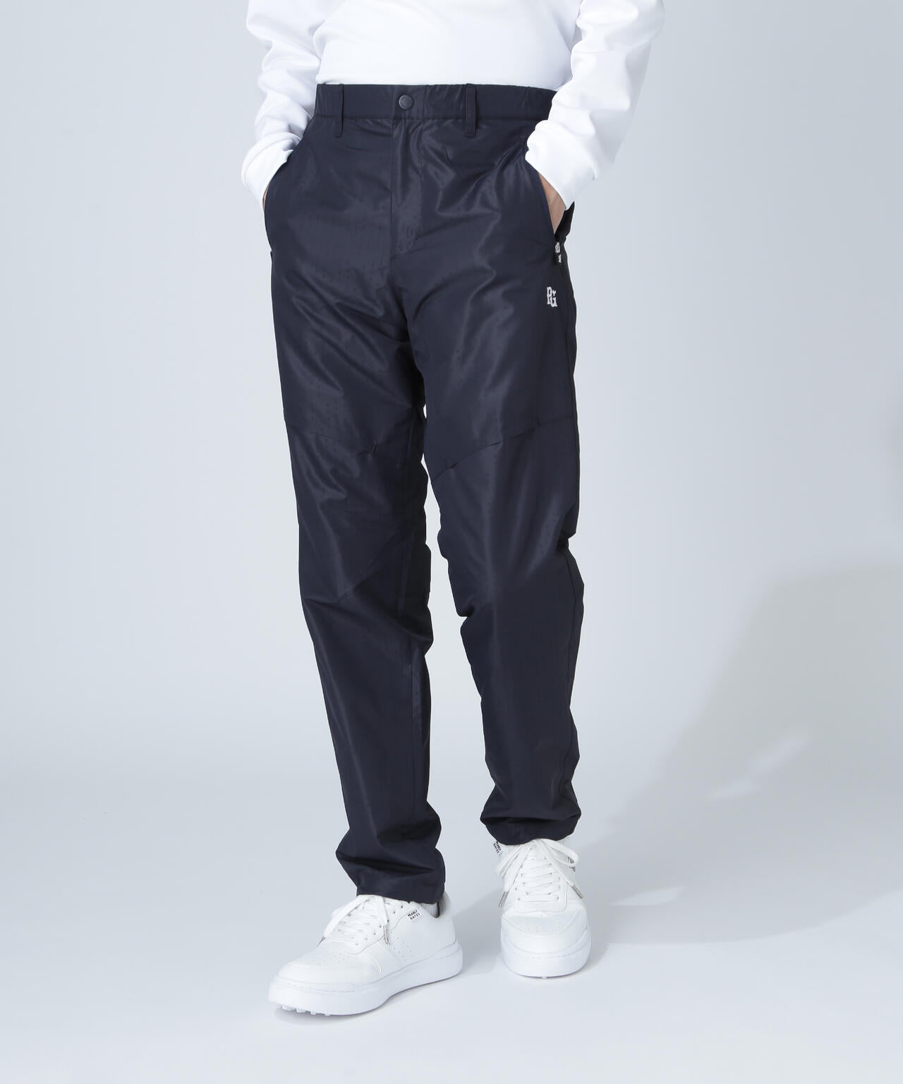 パーリーゲイツ 大きいサイズ 6/LL ロングパンツ ブルー オール