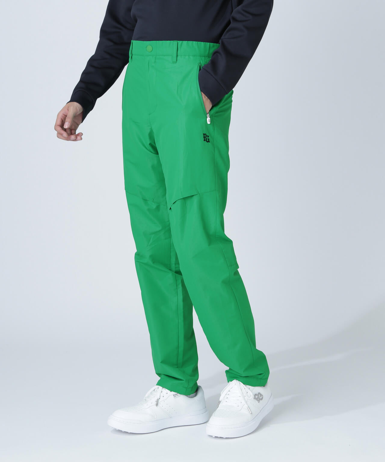 パーリーゲイツ 大きいサイズ 6/LL ロングパンツ ブルー オール