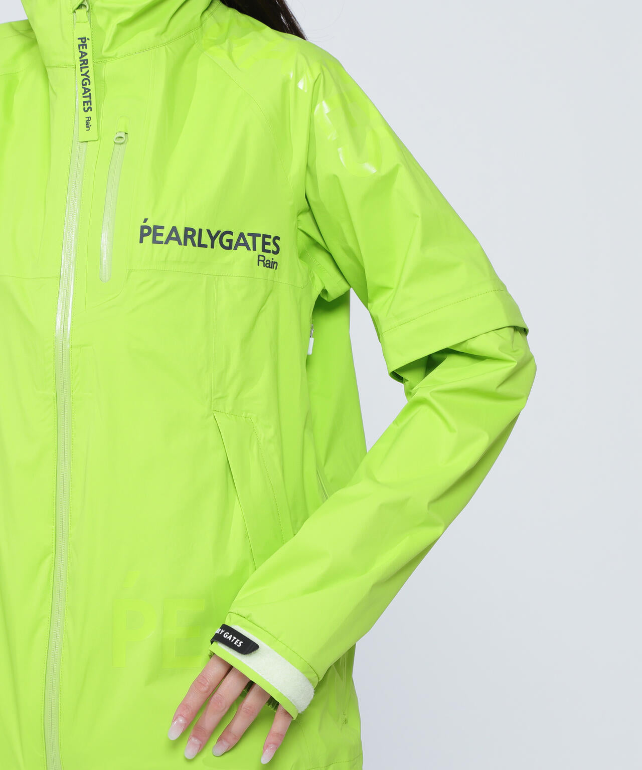 NYストレッチタフタ3Lレインジャケット (LADIES) | PEARLY GATES