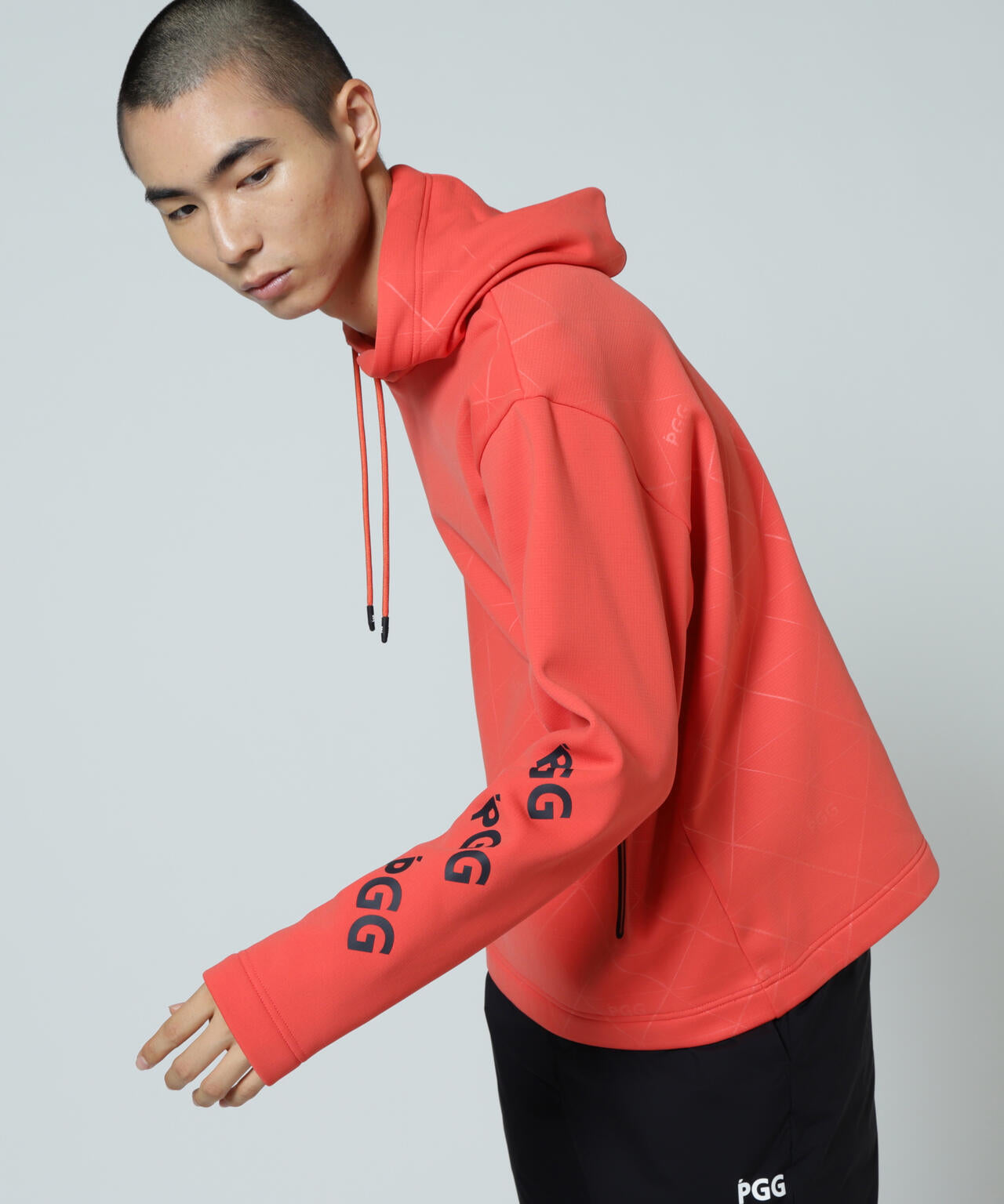 PGG】ストレッチKARUISHIフーディプルオーバー (MENS) | PEARLY GATES