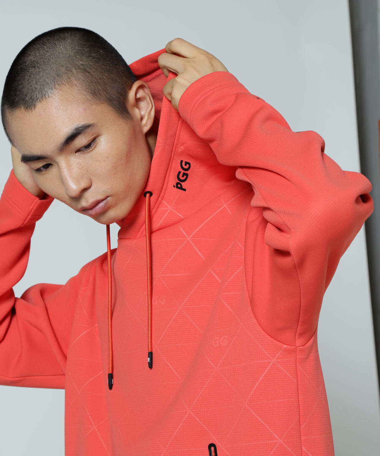 PGG】ストレッチKARUISHIフーディプルオーバー (MENS) | PEARLY GATES