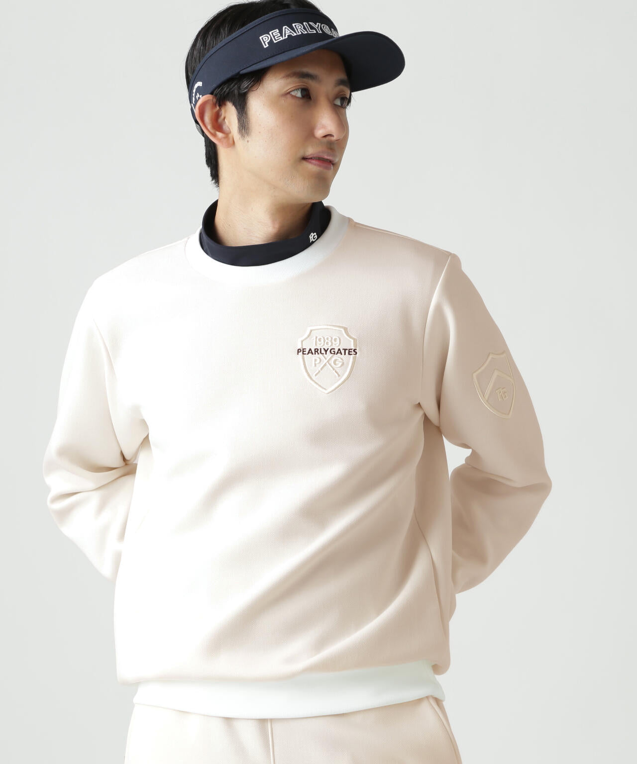 ダンボールクッションクルーネックカットソー | PEARLY GATES