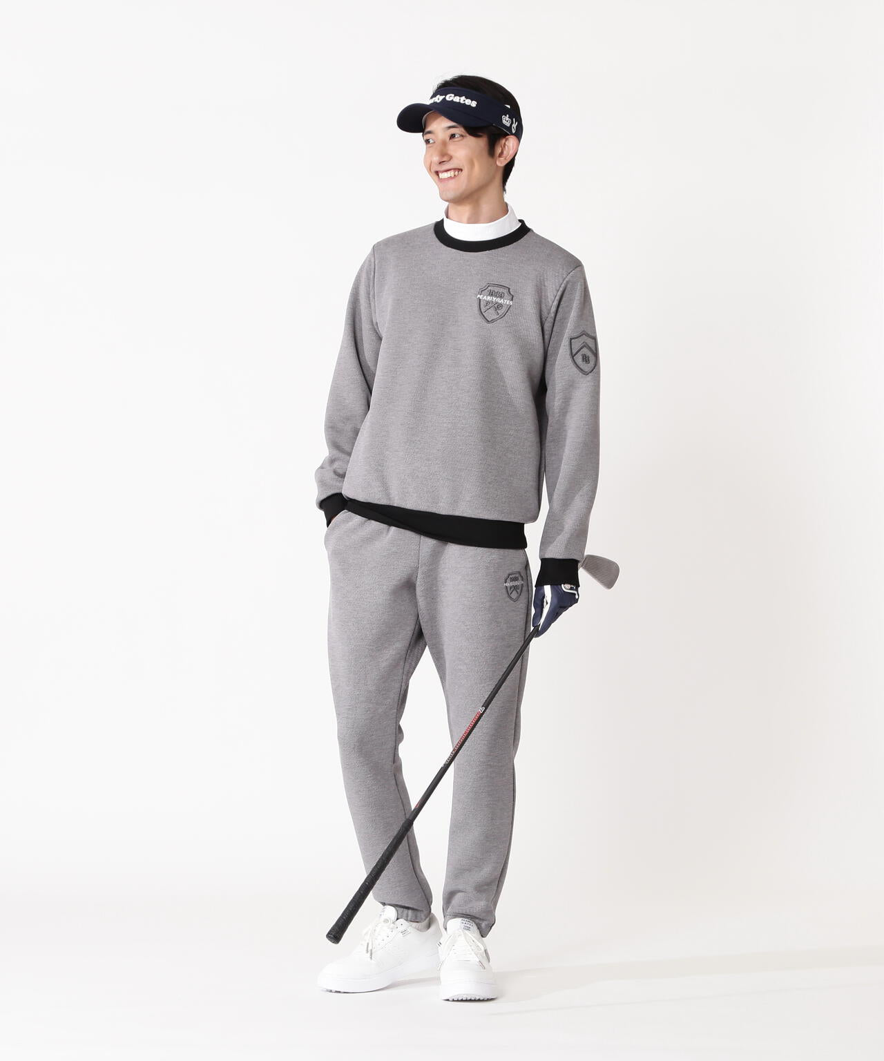 ダンボールクッションクルーネックカットソー | PEARLY GATES