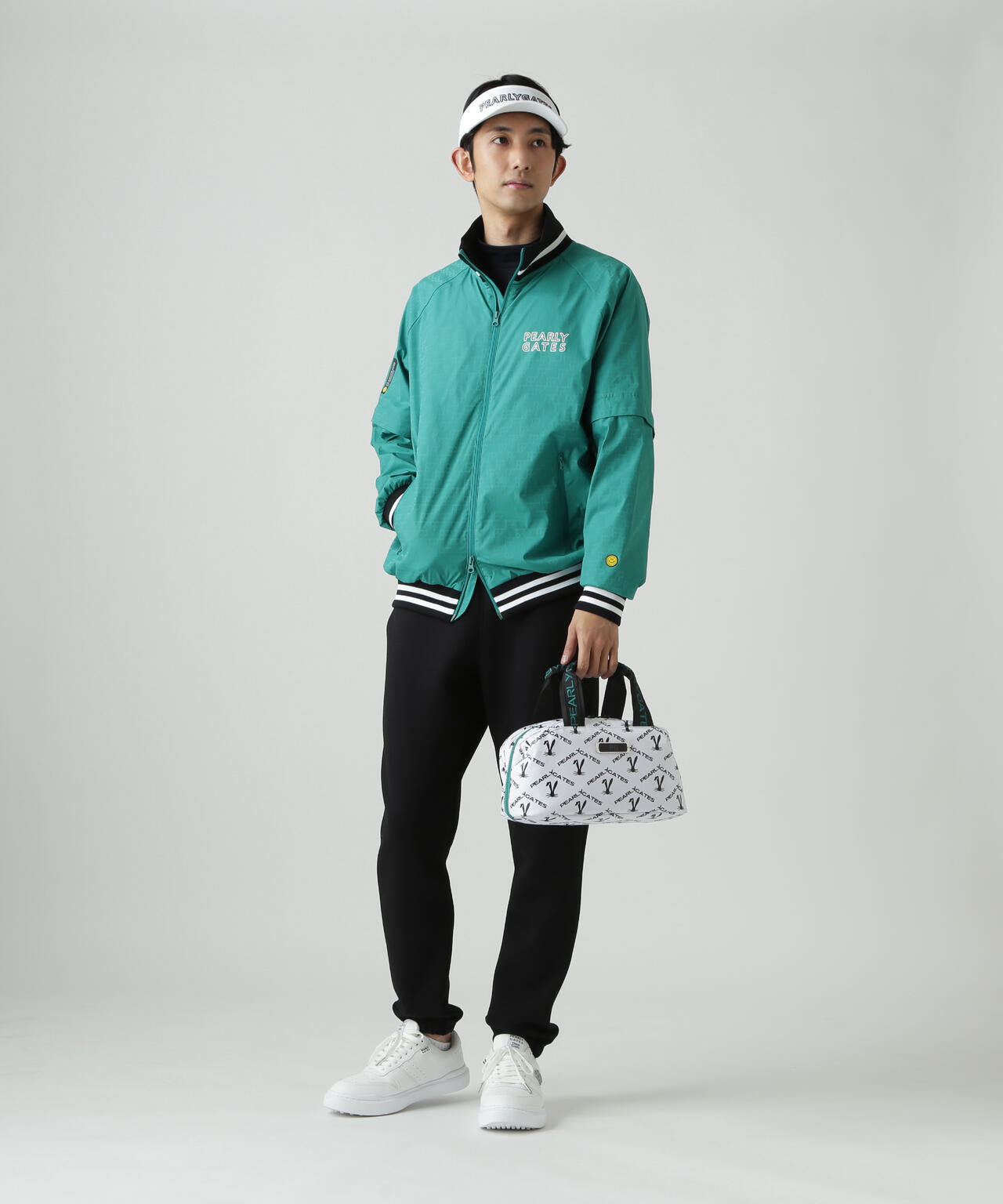 ロゴうさぎアーガイル柄カートバッグ (UNISEX) | PEARLY GATES