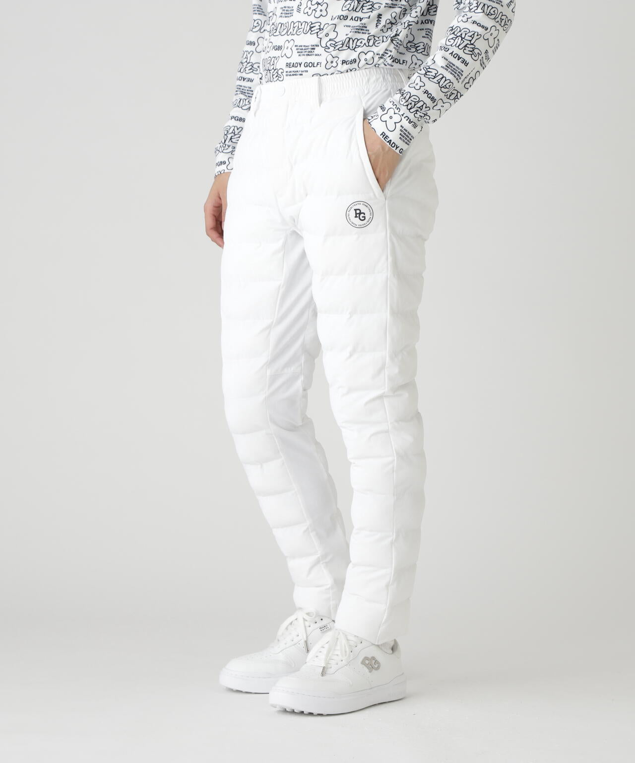 NyストレッチBIGリップストップ中綿パンツ | PEARLY GATES（パーリー