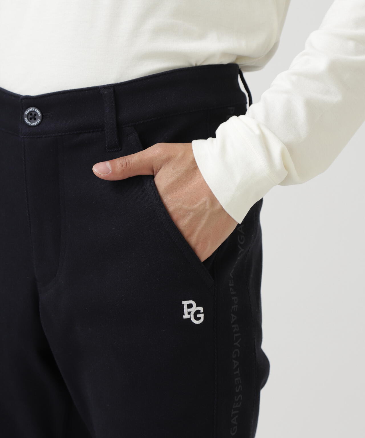 C/Peストレッチカルゼ裏地付きパンツ | PEARLY GATES（パーリーゲイツ