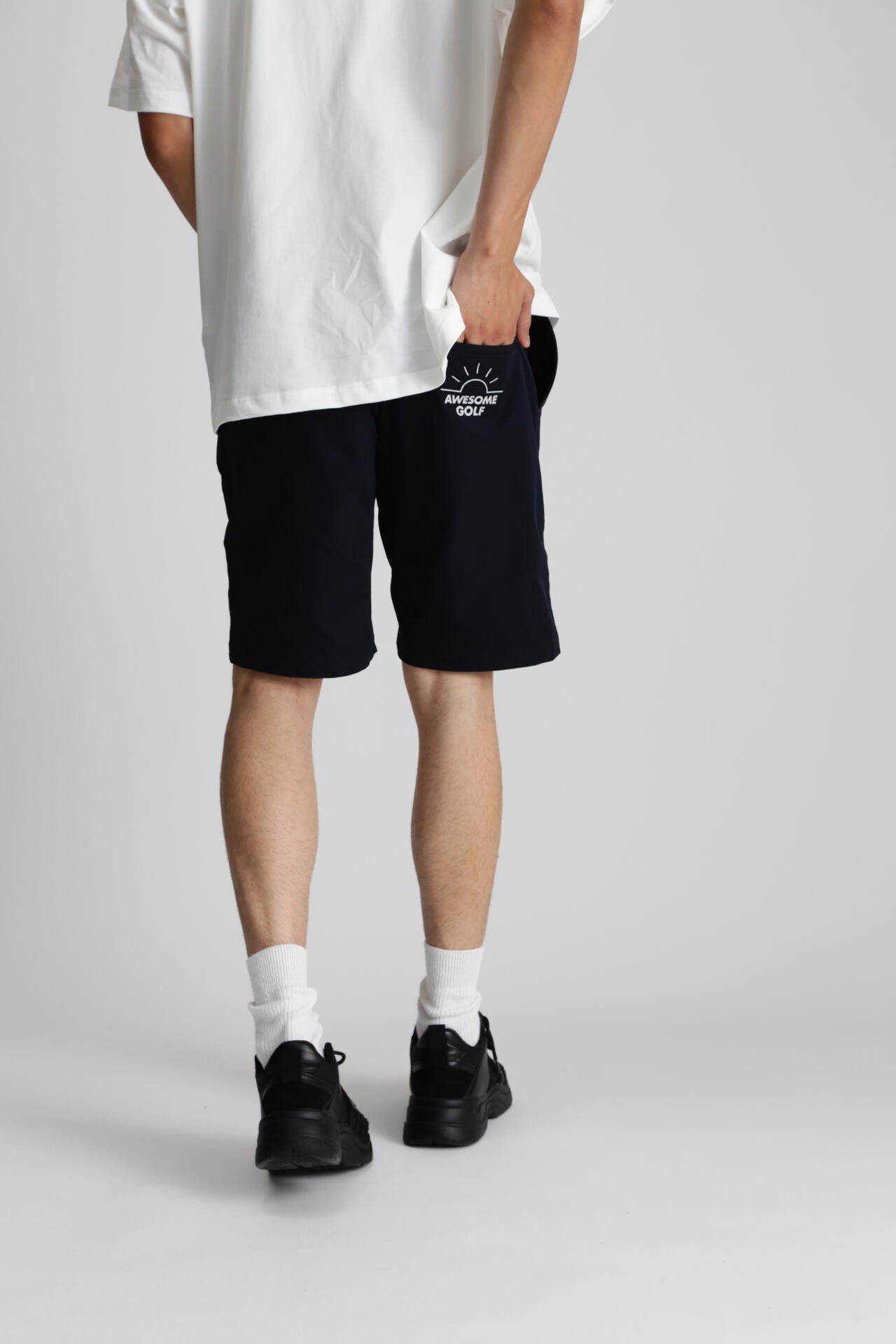 S＋(エスプラス)】ポリエステル ショートパンツ | Awesome Golf