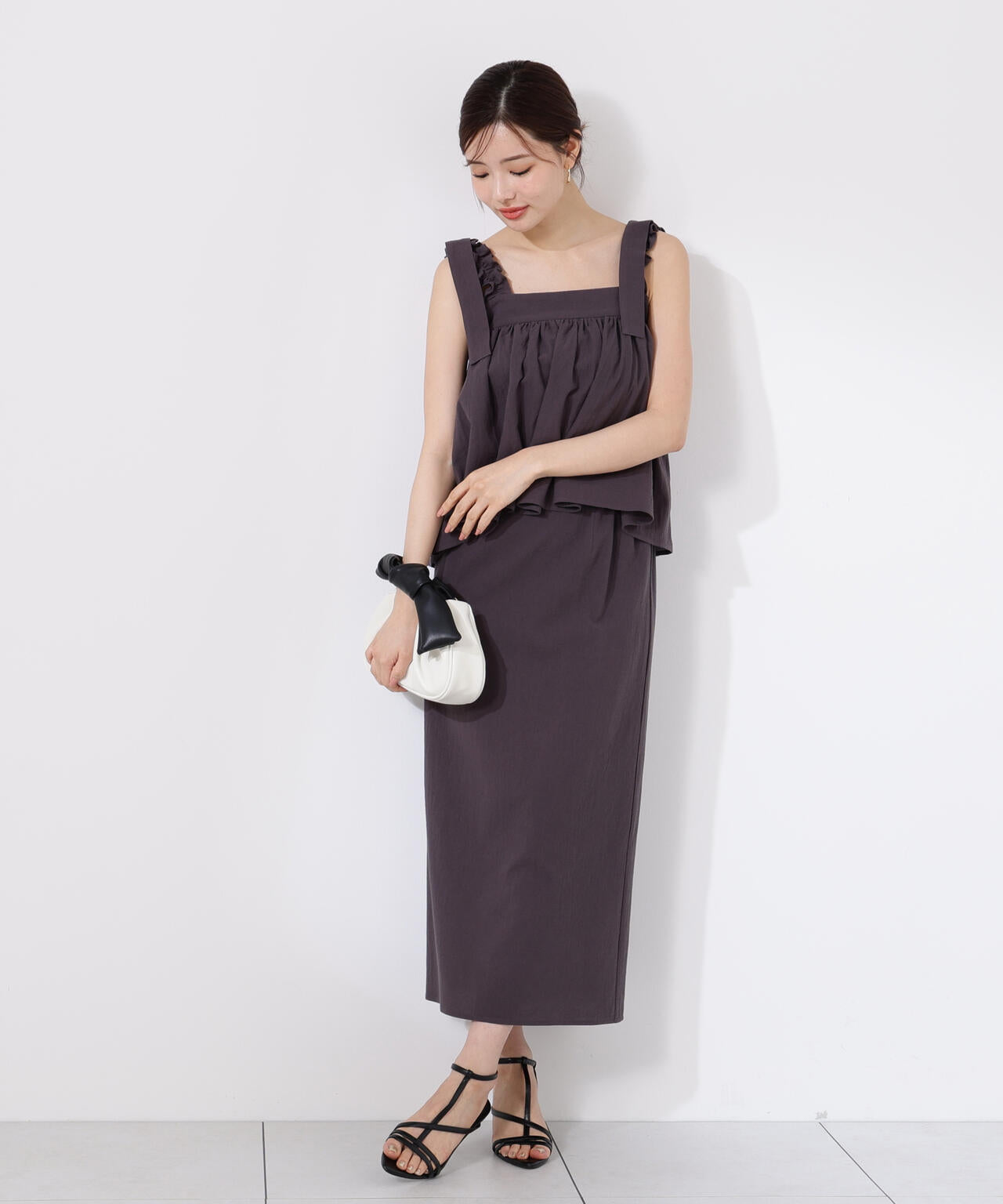 EDIT COLOGNE》リボンキャミセットアップ | PROPORTION BODY DRESSING