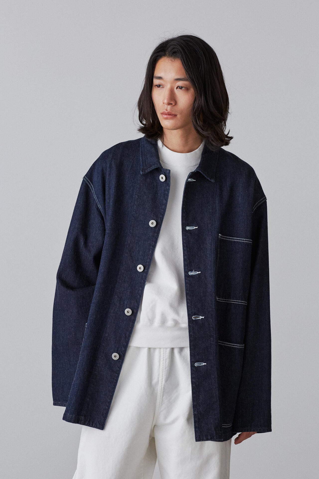 Y / 12.5oz ORGANIC COTTON DENIM BZ | YLÈVE（イレーヴ） ｜【公式