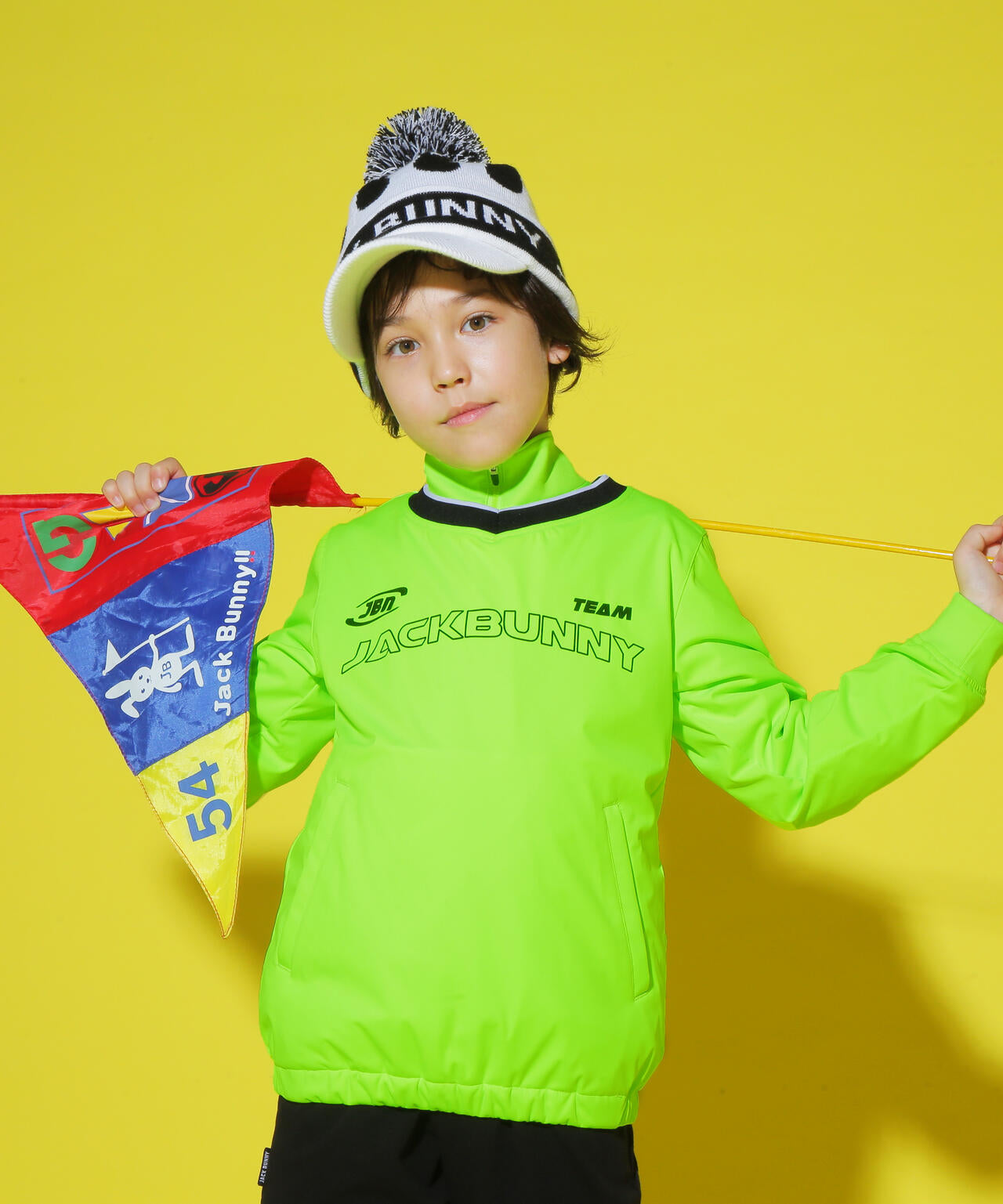 PEスムースボンディングツインブルゾン (ジュニア) | Jack Bunny