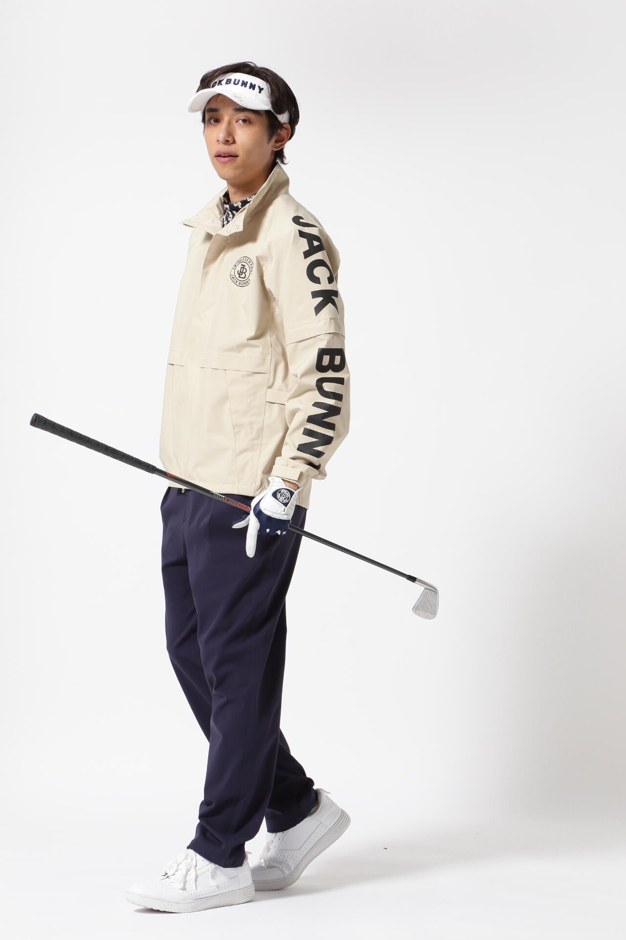 JACK BUNNY 立体文字 サイズ［4］ゴルフウェア JACK BUNNY ゴルフ