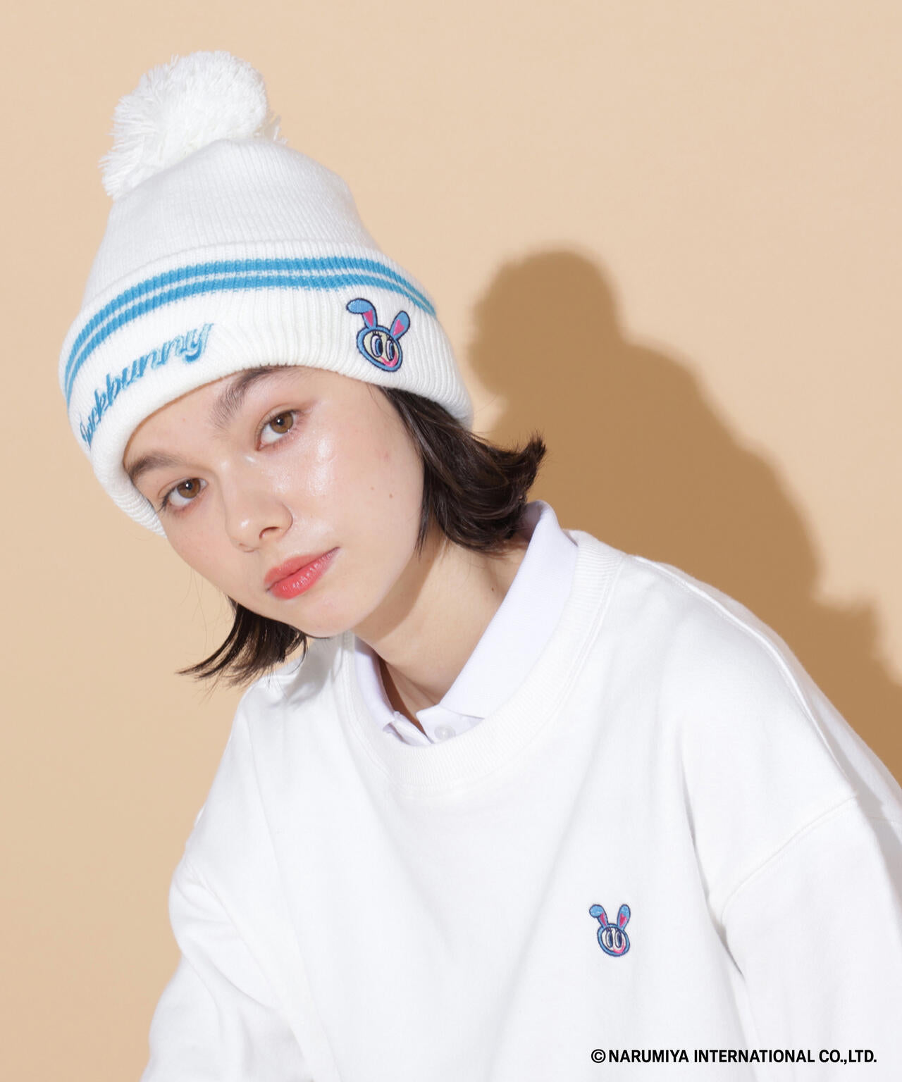 一部店舗&公式オンライン限定】エンジェルブルーコラボニットキャップ