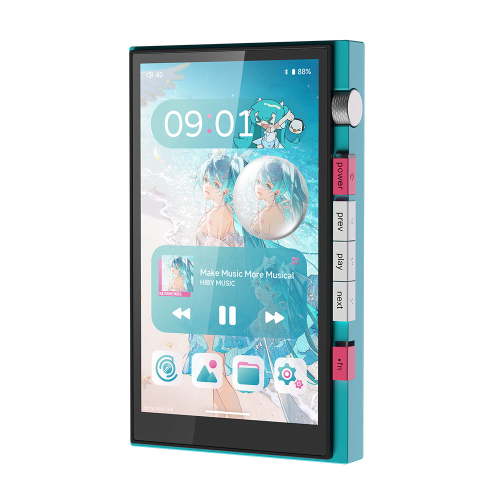 HiBy Digital × 初音ミク】M500 Hatsune Miku Edition 4G｜デジタル