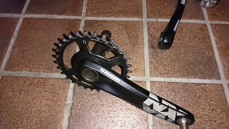 SRAMクランク（NX）外し方 | MTB好きな「となりの輪人」