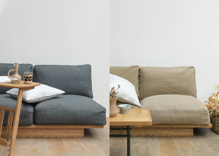 COVERING SOFA - カバーリングタイプのソファ - MOMO NATURAL