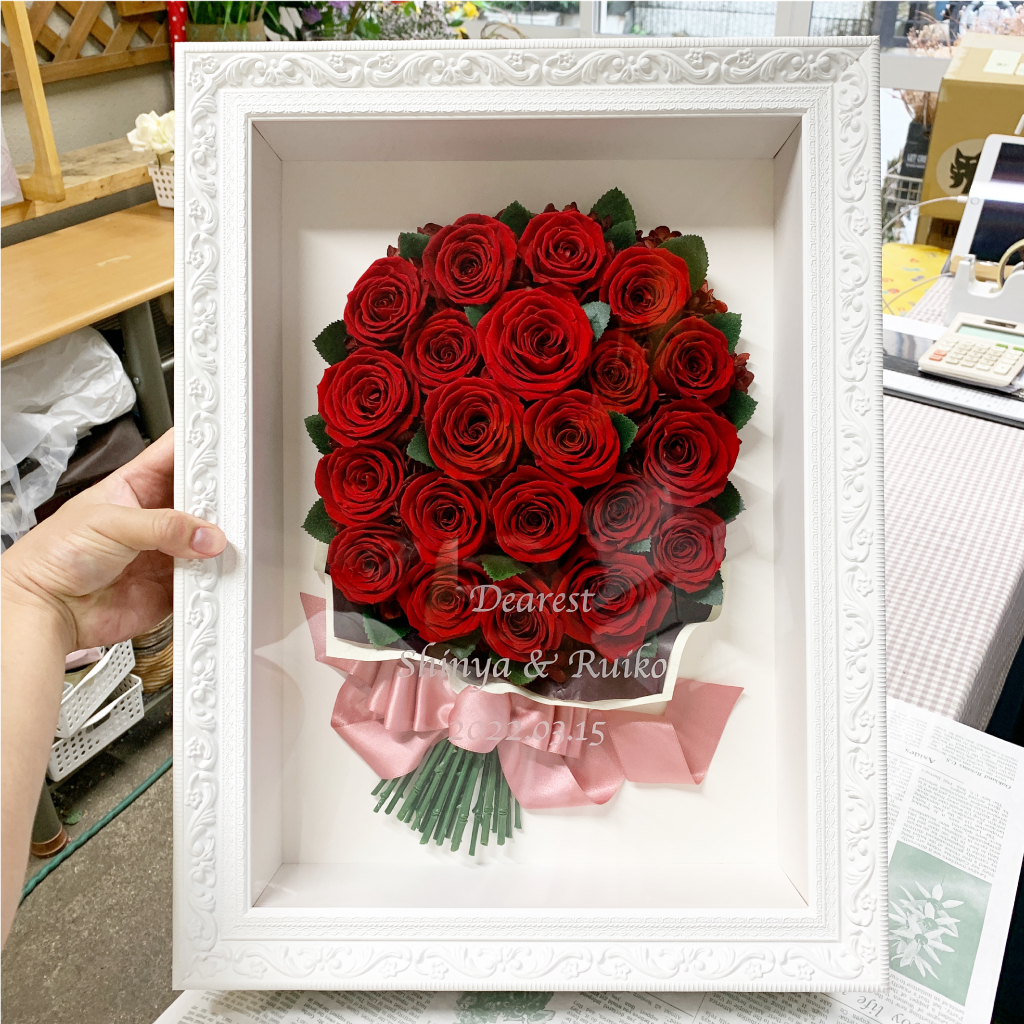 A3額フレーム | プリザーブドフラワー加工専門店【モン・プリザーブ】