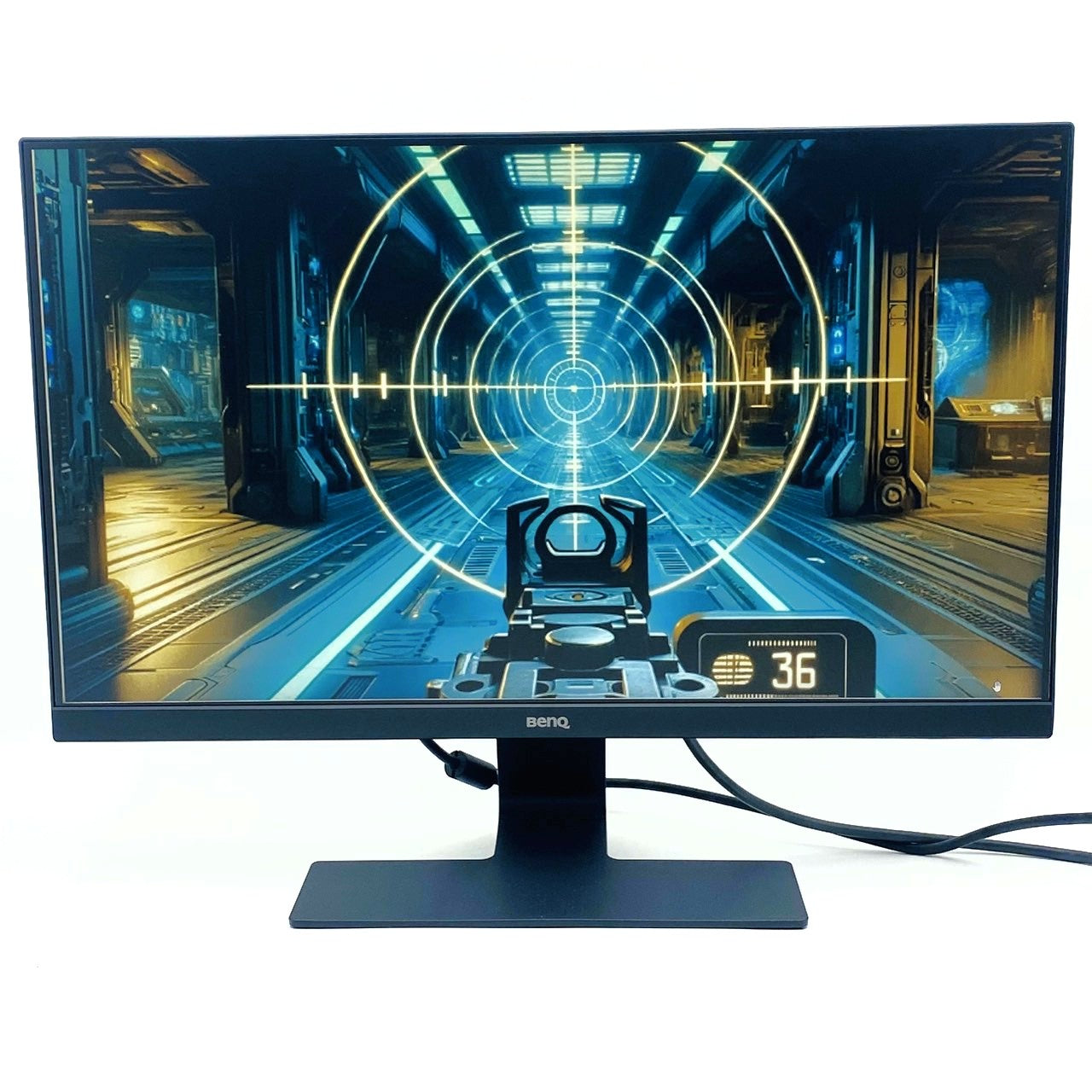中古モニター】24.5インチ メーカー BenQ 型番 GL2580-B 入力端子 HDMI