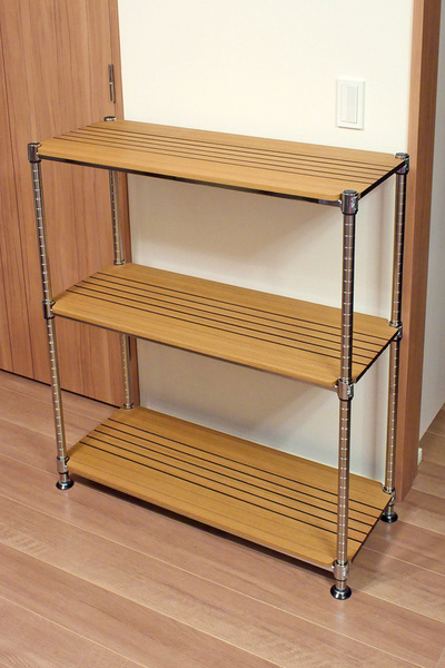 ホームエレクター ブランチシェルフ 3枚セット ナチュラル600×350