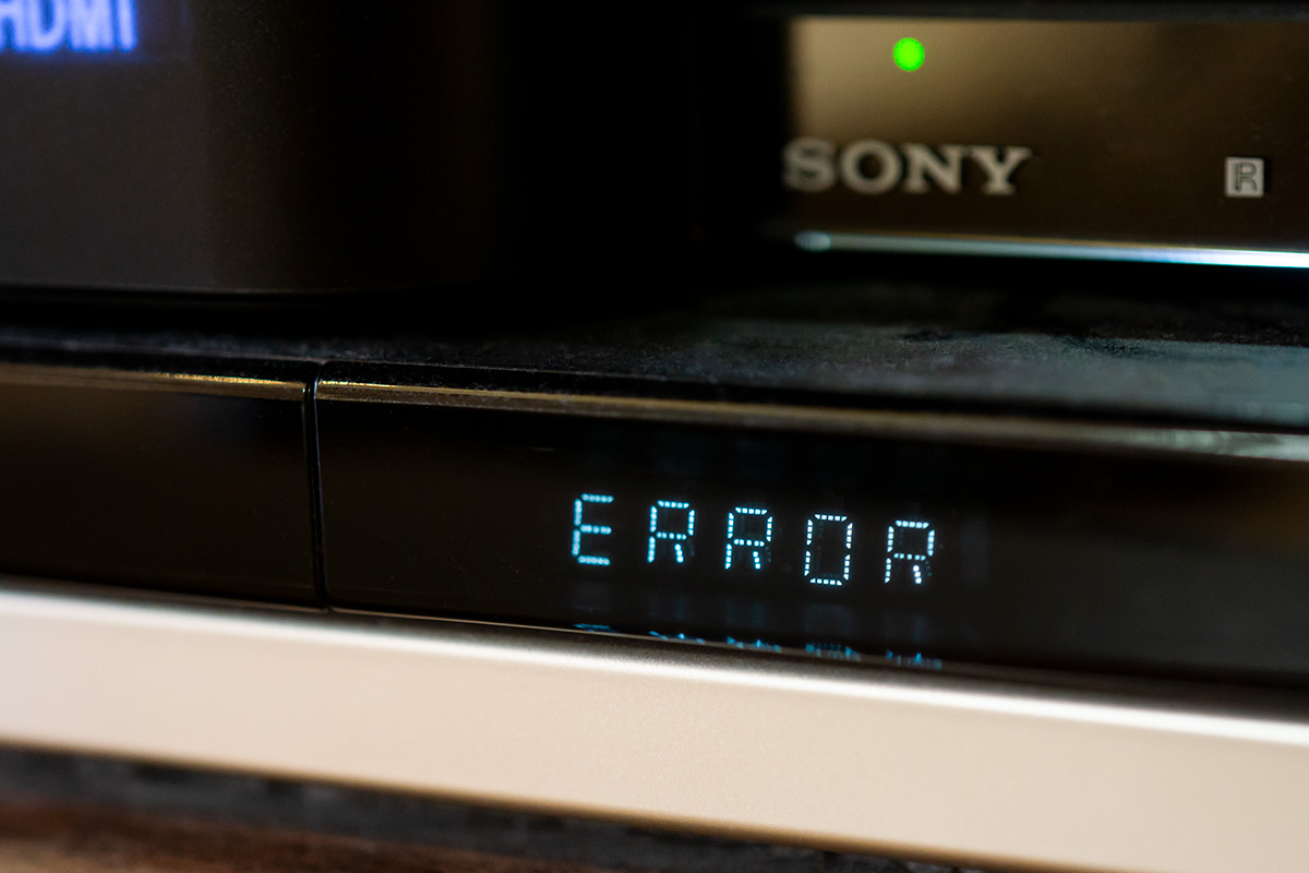 BDZ-ZT1500、不調 | b's mono-log