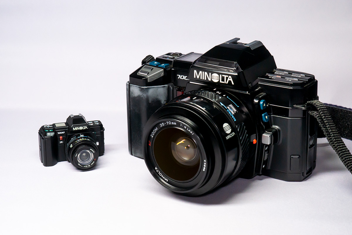 MINOLTA α-7000 ミニチュアカプセルトイ | b's mono-log