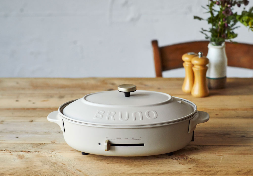 ブルーノ BRUNO crassy+ オーバルホットプレート＋グリルプレート 4種