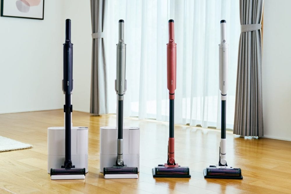 自動検知で吸引力が2.5倍に」壁際掃除にも最適化！スティック