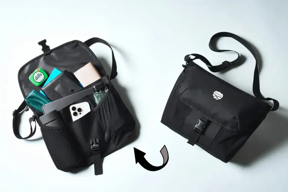 シャカの“すごい”メッセンジャーバッグ、完売続出！「明治 きのこの山