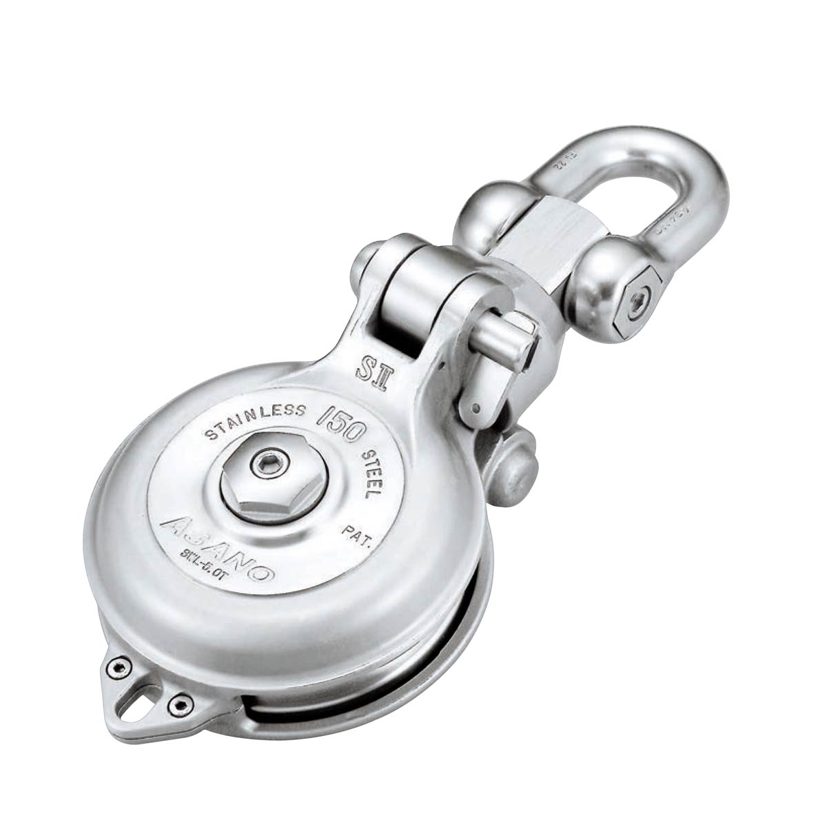 強力ダルマブロック (ベアリング入り) [1車・2車]ステンレス滑車