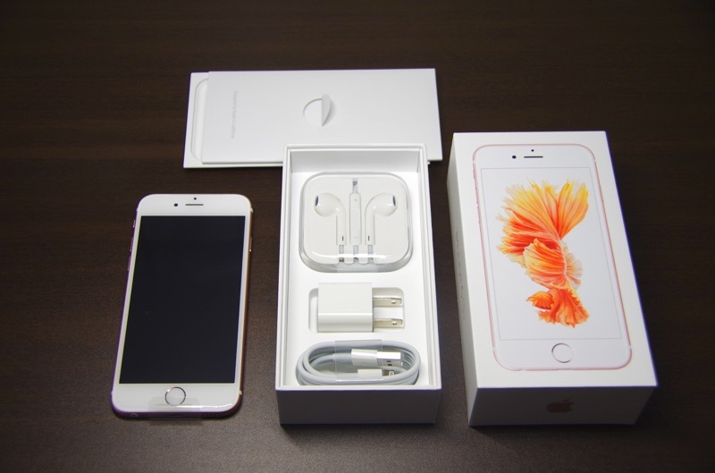 iPhone6sローズゴールドが届いた。いざ、開封の儀！ | MONOTIVE