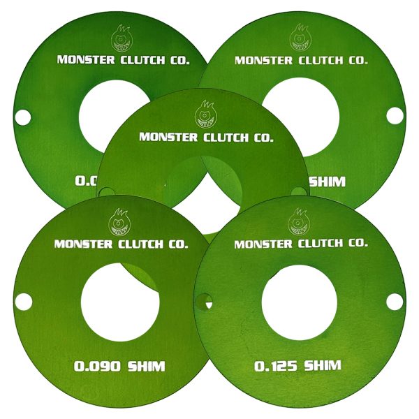 Master Shim Kit, Precise Clutch Adjustments | Monster Clutch Co.