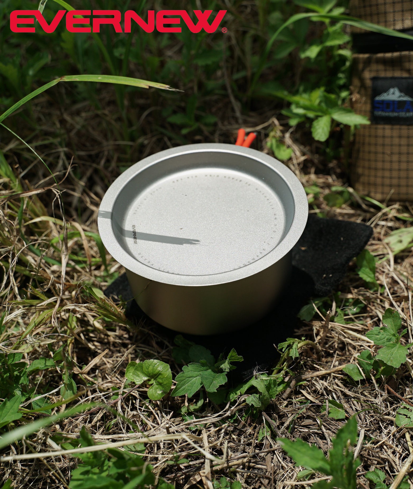 EVERNEW Ti Stack dish / エバニュー チタンスタックディッシュ