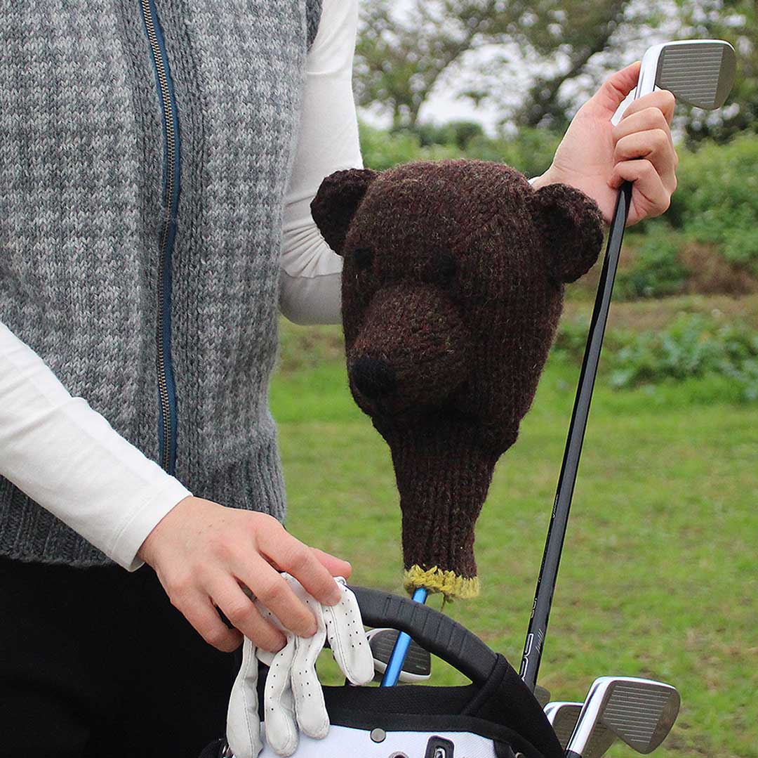 Golf Friends クマのドライバーヘッドカバー キット – moorit