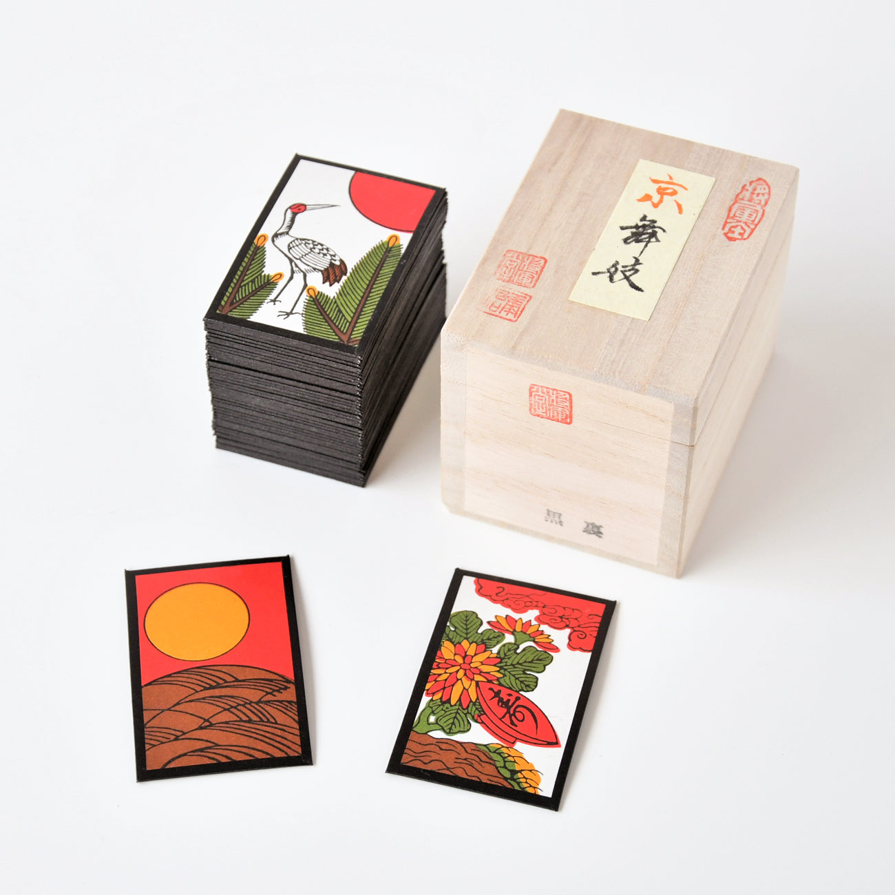 花かるた 舞妓 花札（黒札） | 京都の伝統工芸品の通販サイト – MOCAD