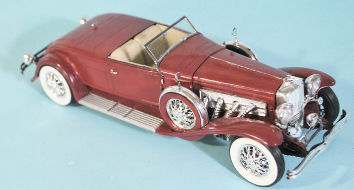 Monogram 1/24 1934 Duesenberg SJ, by Tom Cleaver